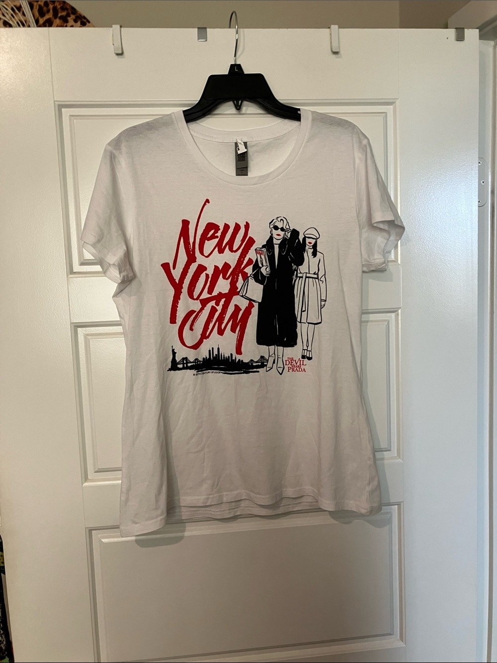 White New York City Graphic Short-Sleeve Tee